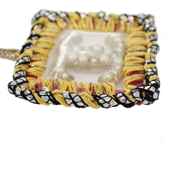 CHANEL CC Logo Chain Necklace Imitation Pearl Gold France Accessory - Picture 3 of 14